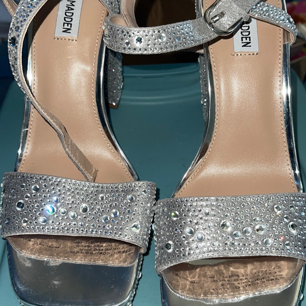 Celeste Rhinestones  -Steve Madden heels